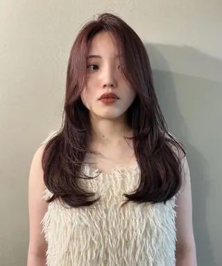 ロング カラー tete nico所属・似合わせ/ヘアカラー nanami🌸のヘアスタイル