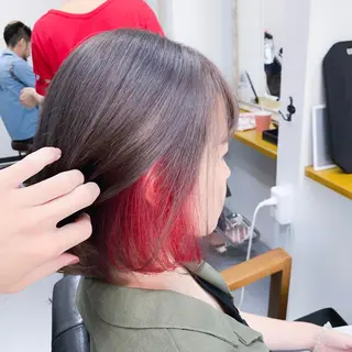 ミディアム カラー 🥇近藤 恭輔🥇 Recharme新保のヘアスタイル