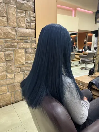 ロング カラー シャドウパーマ/メン ズカット/だいじゅのヘアスタイル