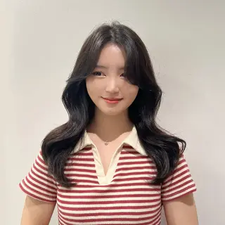 ロング カラー 🩷渋谷/韓国レイヤ ー/艶髪/Sayaのヘアスタイル