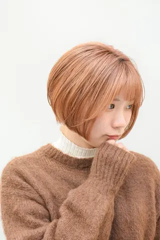 ショート カラー 似合わせスタイル 岡田勇哉のヘアスタイル