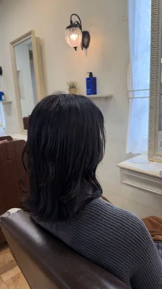 セミロング 西村 美月のヘアスタイル