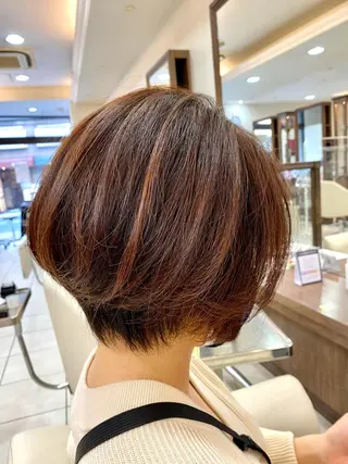 ショート カラー 《大人気髪質改善》 プログレス国分寺店のヘアスタイル