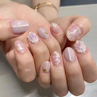 ネイル I P'ink nail salon所属・I pinknail 韓国風·持ち込み専門のネイルデザイン