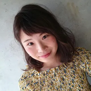 ミディアム パーマ 浦川 敬太のヘアスタイル