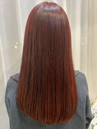 カラー 市吉 杏奈のヘアスタイル