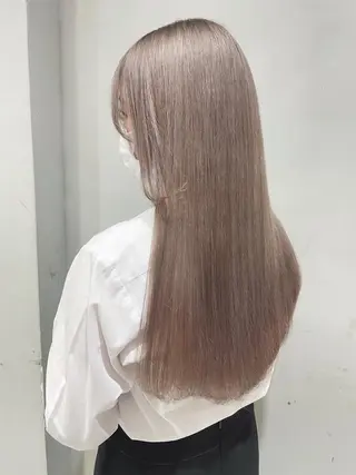 ロング カラー 暗髪🐈‍⬛艶髪☔︎ 愛弥のヘアスタイル