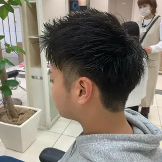 メンズ ウスイ ハルカのヘアスタイル