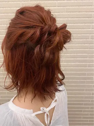 ショート カラー 駅チカ【ali'i】 アリイ花崎友美☘のヘアスタイル