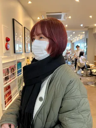 ミディアム 渋谷/暖色系カラー kotoha🍊のヘアスタイル