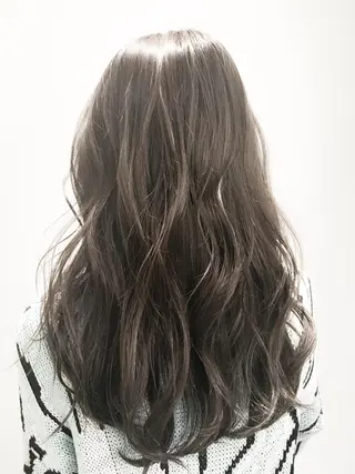 ロング カラー 髪質改善/ 艶髪カラー/益田直幸のヘアスタイル