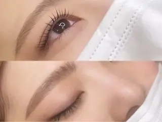 アイブロウ まつパ アイブロウ memeのマツエク・マツパデザイン