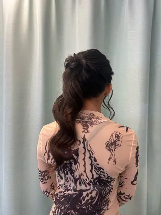 ヘアアレンジ 尾﨑 咲耶のヘアスタイル