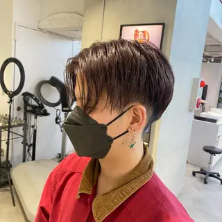 メンズ 酸性ストレート・ メンズ  三原 楊子のヘアスタイル