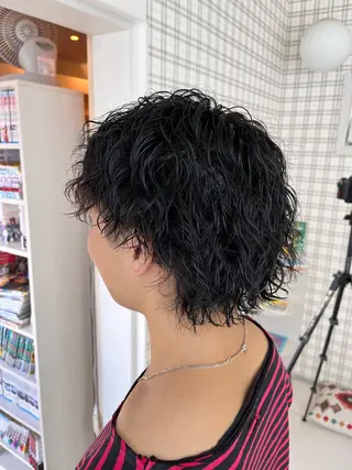 パーマ メンズ jammin.新塘 亮介のヘアスタイル