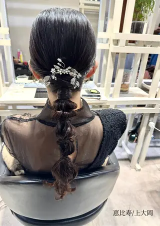 ロング ヘアアレンジ Dxxxx III所属・女性目線の大人 メンズ*Ayakaのヘアスタイル