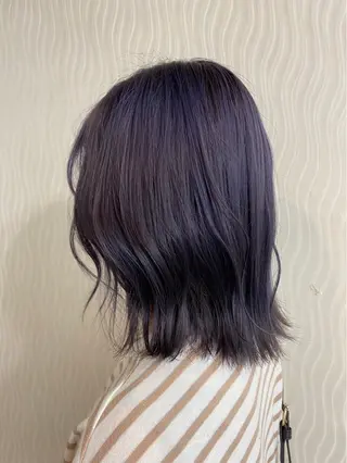 ミディアム カラー 美髪✨艶髪✨髪質改善 カラー特化❕亀島のヘアスタイル