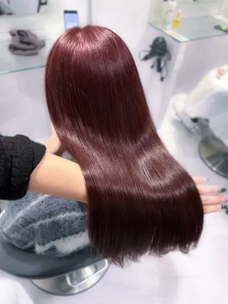 ロング カラー 表参道♡暗髪^ྀི 艶カラー♡アユミのヘアスタイル