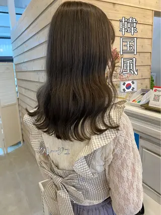 セミロング DopeLIT モデル募集中のヘアスタイル