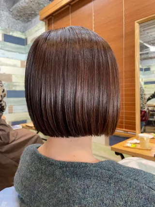 カラー ショート🫧🩵 林　菜々美のヘアスタイル