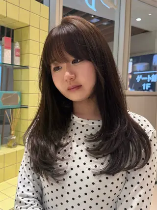 ロング 髪質改善/透明感 カラー/松尾美南海のヘアスタイル