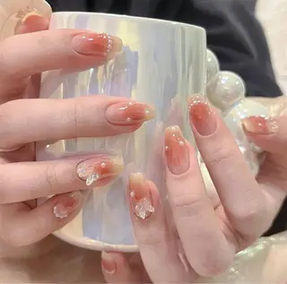 ネイル M🌷nail 長さだし専門店のネイルデザイン