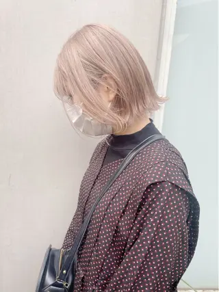 ショート りん/ワンホン/艶髪 ／小顔顔周りカットのヘアスタイル