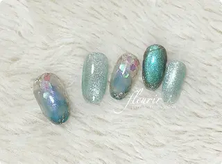 ネイル フルリール 【プライベートサロンのネイルデザイン