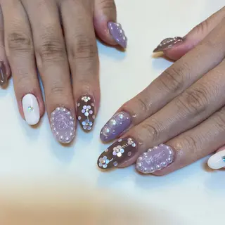 ネイル 藤原 みゆのネイルデザイン