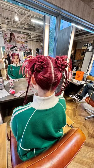 ヘアアレンジ KISS SWAN所属・B E C H I C O〔べち子〕のヘアスタイル