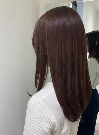 ロング 近 紗理奈のヘアスタイル