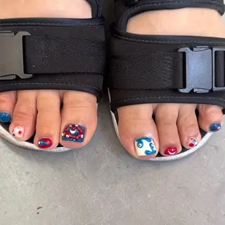 ショート 小川 柚香のネイルデザイン