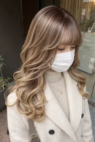 カラー 透明感のある艶髪なら 矢場町駅4番出口すぐのヘアスタイル