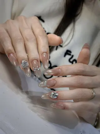 ロング Bling Salonのネイルデザイン