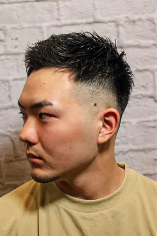 ショート メンズ 銀座マツナガ新宿野村ビル店所属・メンズカット 佐藤優菜のヘアスタイル