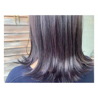 ミディアム カラー まちだ ひとみのヘアスタイル