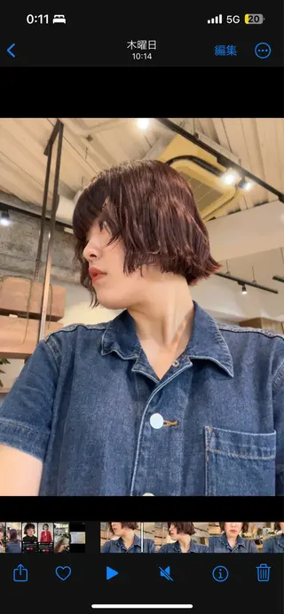 カラー 無料カットモデル募集 ／ueno aiのヘアスタイル