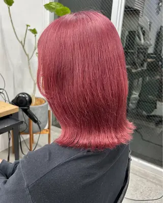 ミディアム カラー 🫐寒色系カラー 🫐ヤマナカリリカのヘアスタイル