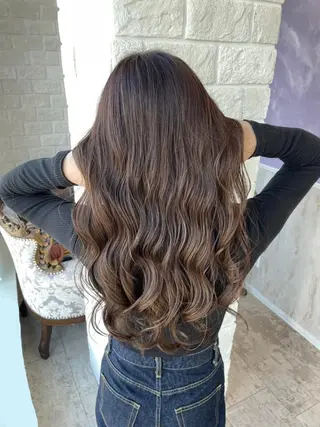 ロング カラー ANGELICA JR奈良店のヘアスタイル