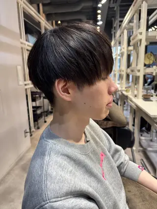 ミディアム パーマ メンズ Dxxxx III所属・女性目線の大人 メンズ*Ayakaのヘアスタイル