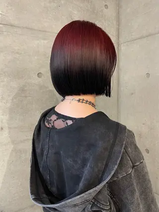 ミディアム カラー レイヤーカットとハイ トーン/HIROKIのヘアスタイル