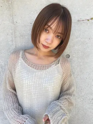 ショート カラー haruka 遥歌のヘアスタイル