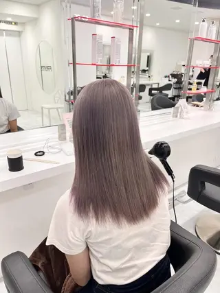 カラー ぷる艶♡透明感/韓国 カラー💎LANDのヘアスタイル