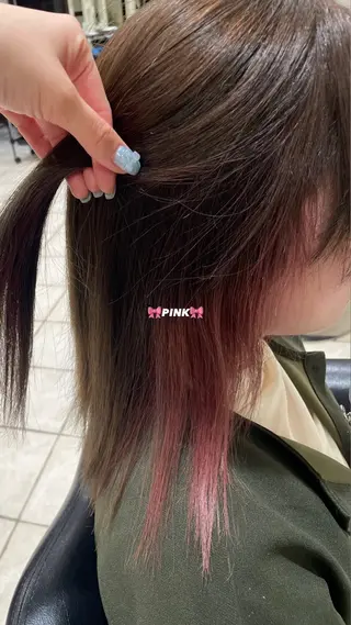 カラー 🩵RIKO🩵 透明感カラー🫧のヘアスタイル