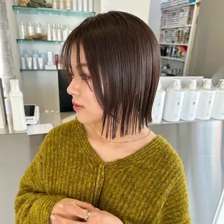 ミディアム カラー LOMARLIE YUSUKE🫧のヘアスタイル