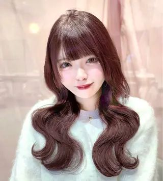 ロング カラー 韓国ヘア/レイヤー/ 顔まわり/りょーとのヘアスタイル
