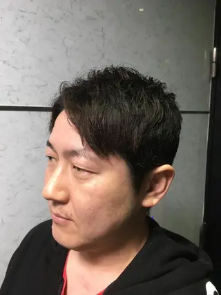 ミディアム メンズ Kenny ケニーのヘアスタイル