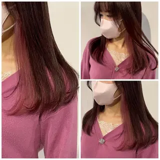 セミロング 【美容室が苦手な方 専問美容室】MIHOのヘアスタイル