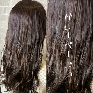 ロング カラー 小嶋 秀明/ 本物の髪質改善⭐️のヘアスタイル