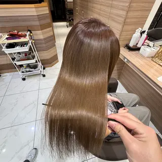 セミロング ✨美髪／縮毛矯正 講師 ／塚田健✨のヘアスタイル